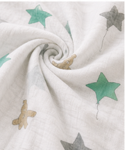Muslin Baby Swaddle - Stars